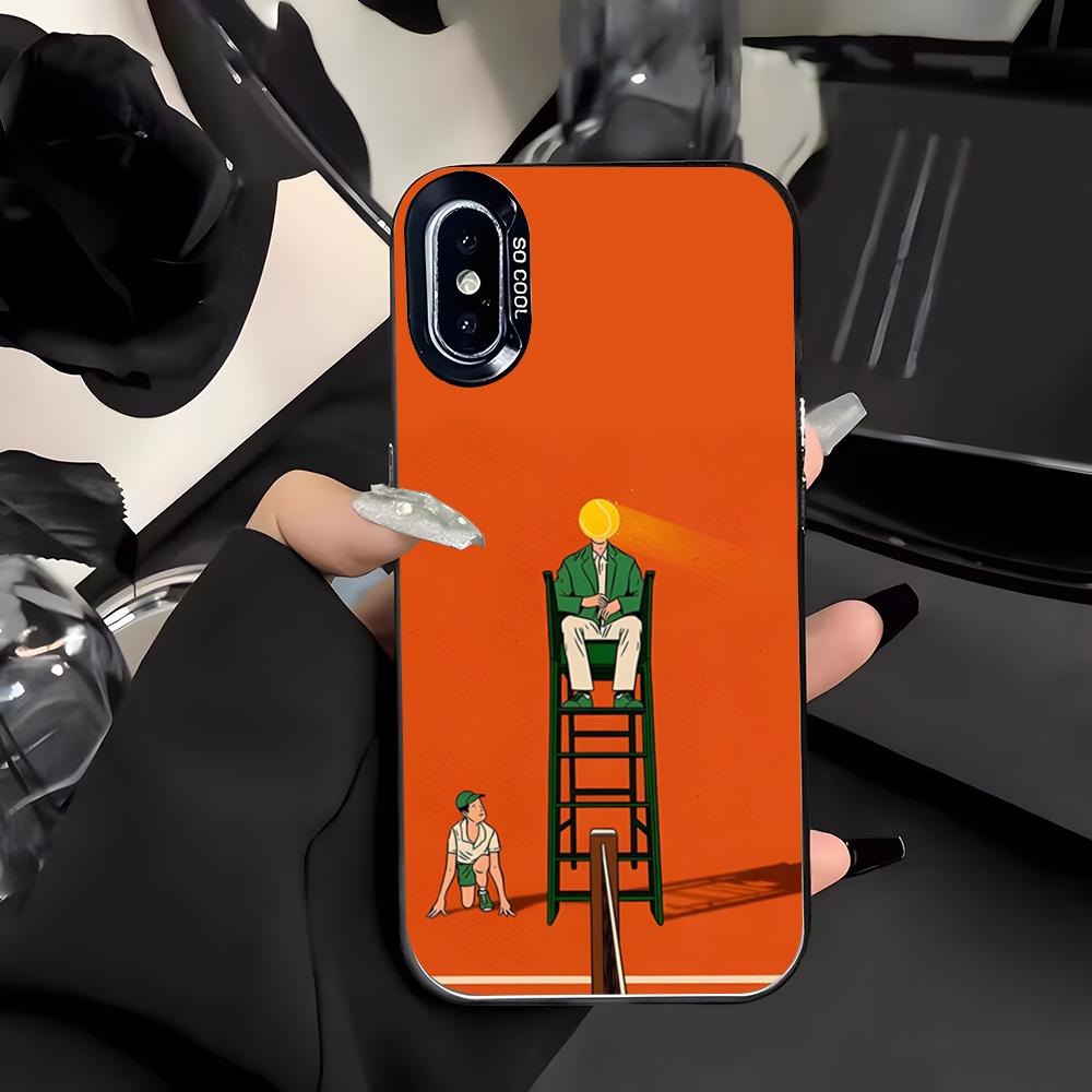 

Simon Bailly Dark Humor Phone Case For IPhone 17 Air 16 E 15 14 Plus 13 12 11 Pro Max Colored Silver Cover iPhone17 Pro
