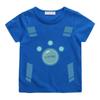 Camiseta Wild Kratts Terno de Poder de Criatura Estampa de Desenho Animado Tendência Camiseta de Algodão Manga Curta Para Menino/Menina Gola Redonda Camiseta
