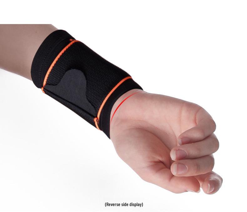 Pánský sportovní chránič zápěstí - Náramek na šlachy pro basketbal, vzpírání a fitness; Ochranný rukáv pro podvrtnutí a podporu kloubů.