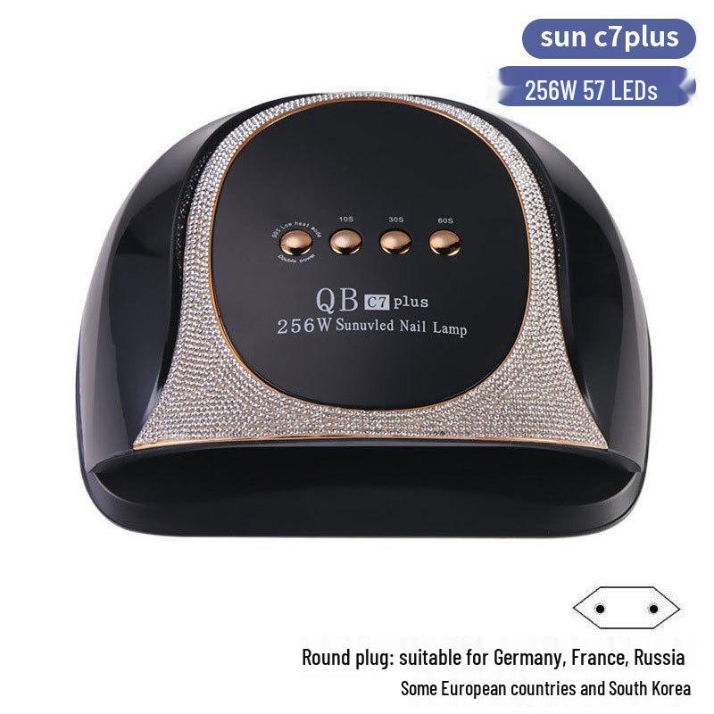 256W High Power UV/LED Dual Light Nail Curing Lamp