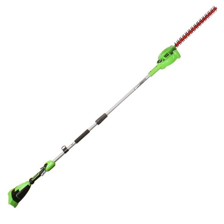 

Аккумуляторный кусторез Greenworks G40pha