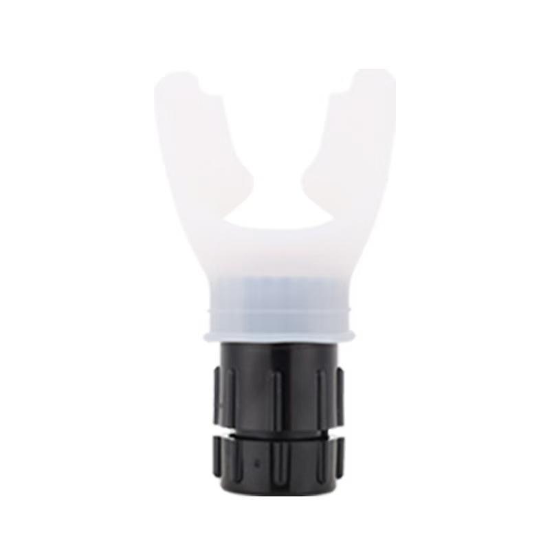 Adjustable Breathing Exerciser Spirometer Portable Lung Trainer For Adults  Black White  Vitality Endurance Boost Travel Fitness