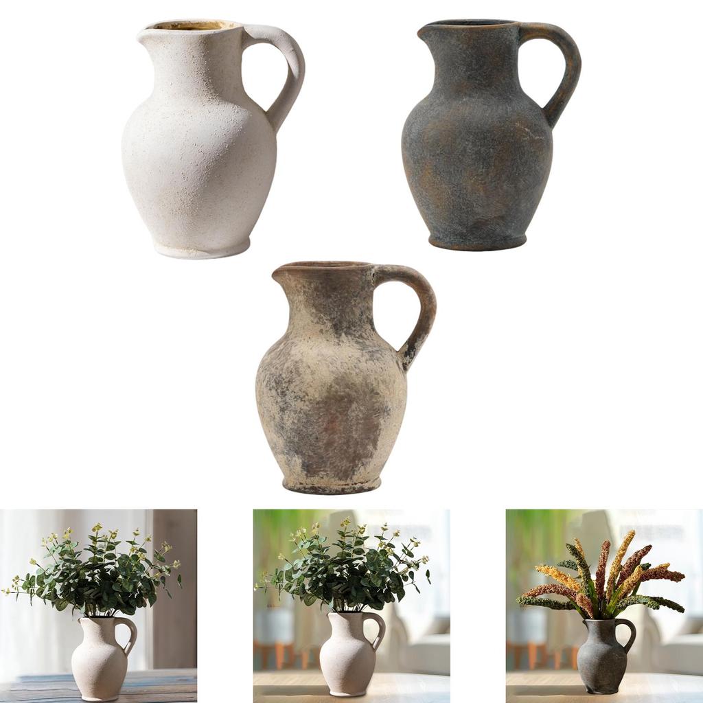 Ceramic Vase Birthday Gift Flower Arrangement for Bedroom Kitchen Study Room