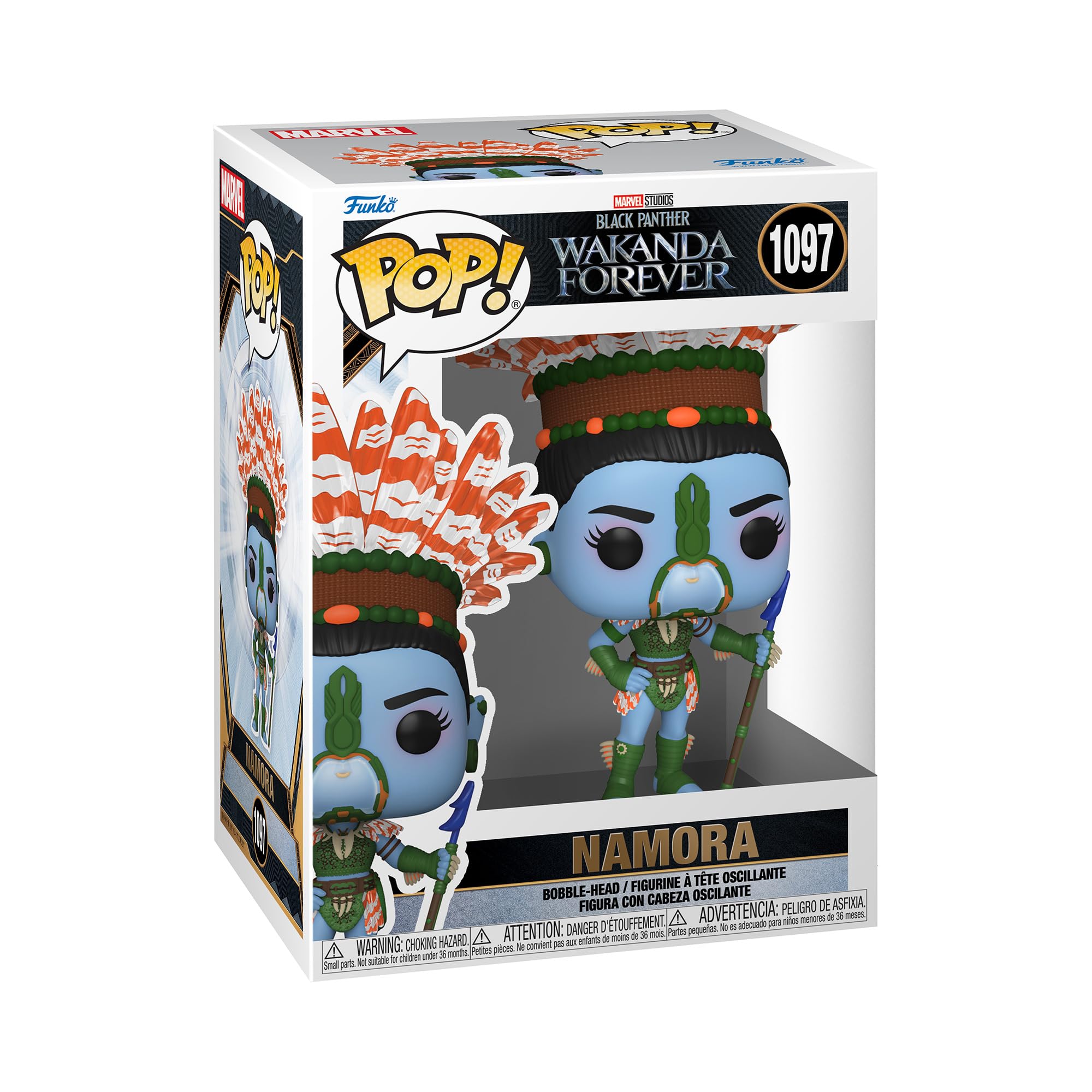 

Funko Figurine Marvel Black Panther Wakanda Forever Ramora Pop 10cm 0889698639415 - - -