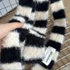 Harajuku Style Long Narrow Scarves Sweet Cool Stripe Shawl All-match Y2K Striped Scarf  Outdoor