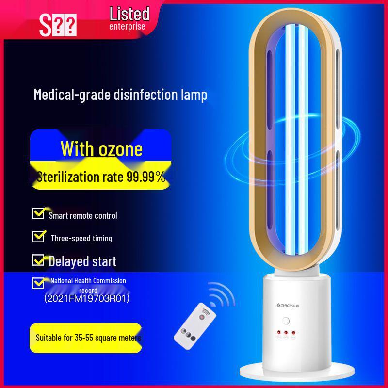 Ultraviolet Ozone Deodorizing Mobile Lamp for Home