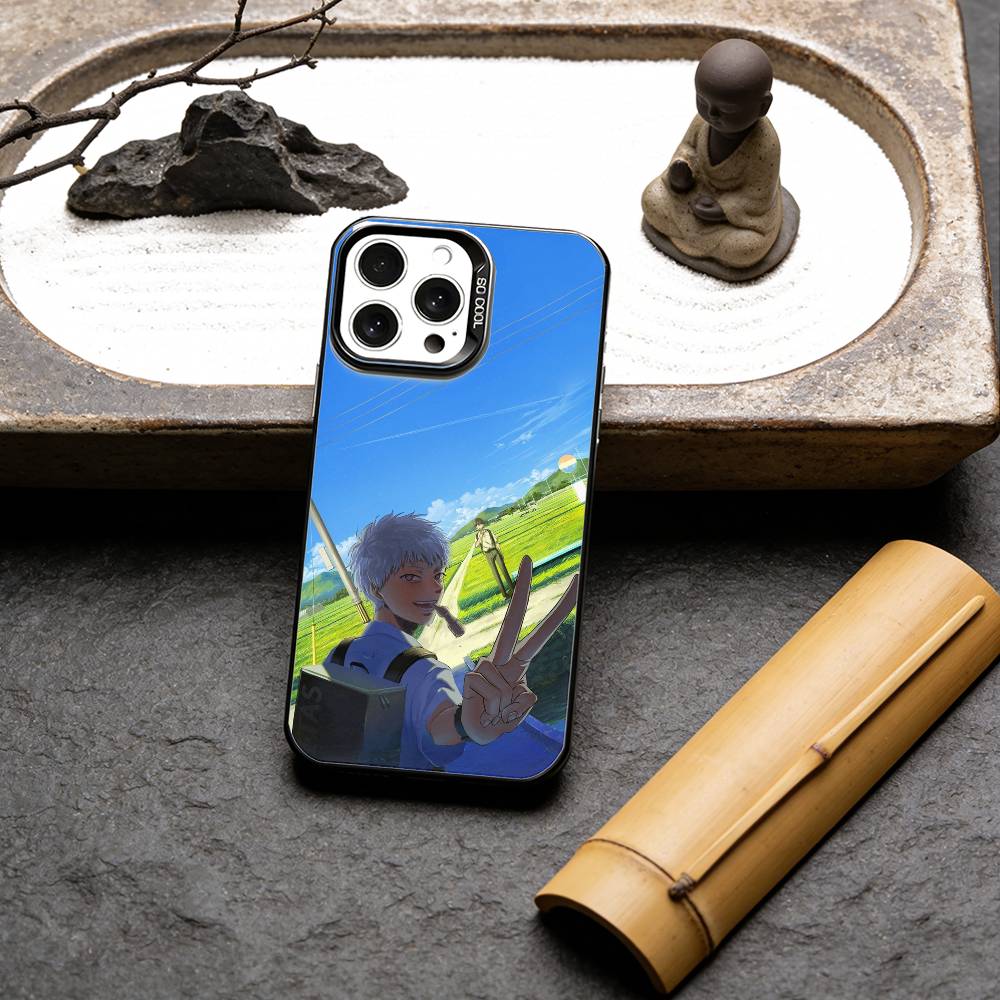 The Summer Hikaru D-Died Comic Phone Case For iPhone17, 16,15,14,13,12 Pro Max Black Candy Matte Shockproof Cover