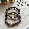 Prosperity Charm Beaded Bracelet: Unique Elastic Design for Men & Women