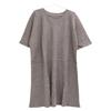 Babaghuri [Excellent Condition] J0512FB521 100% Linen Short Sleeve dress M grayUsed