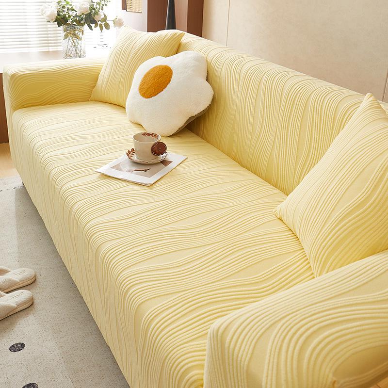 Cat Scratch-Proof Stretch Sofa Cover - Universal Dustproof Four Seasons Style 2025 Edition Cushion Cover 4545cm cover only 798₽