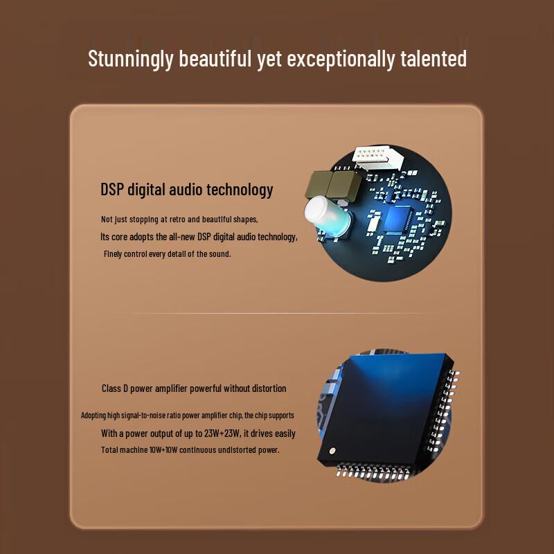 Edifier M230 Retro Bluetooth Portable Speaker CN plug (adapter included)