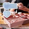 Food Grade Silicone Heart Mold for Making Resin Soap Candle Crafts Projects with Simple Release and Multipurpose Use