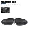 For Mercedes Benz Smart Fortwo W451 2009-2014 Real Carbon Fiber Car Exterior Rearview Mirror Protective Cover Accessories