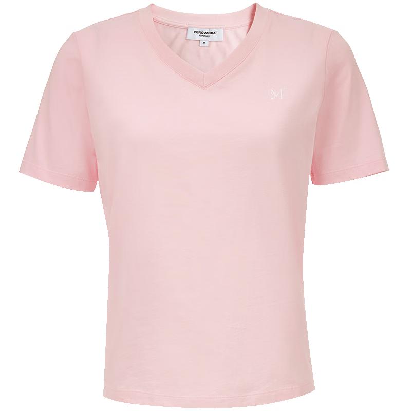 

VEROMODA Women s V-Neck Letter Print T-Shirt S