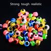 100Pcs Fish Eyes Shaped Beads Fishing Tackle Lures Tool for Lake River Fishing