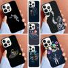Space Astronaut Illustration Phone Case For iPhone 17 Air 11 12 13 14 15 16 Pro Max Cover For iPhone 17 Air Max Plus