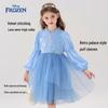 Disney Frozen Elsa Girls' Fake Two-Piece Princess Dress