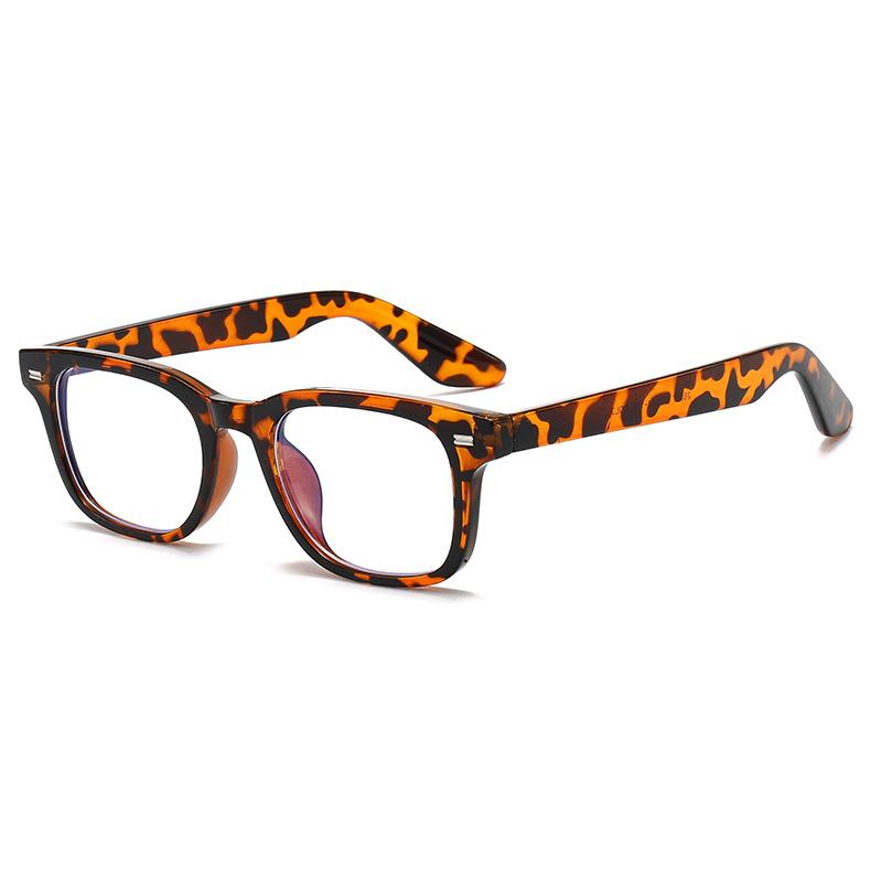 New glasses frame flat glasses for men and women, anti-blue light and anti-radiation, fashionable and versatile, can be matched with myopia
