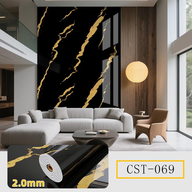 Roll-up Fliesenaufkleber Tapete Selbstklebend Wasserdichte Tapete Verdickter Marmor Verdickte Rolle Dekorative Wandaufkleber