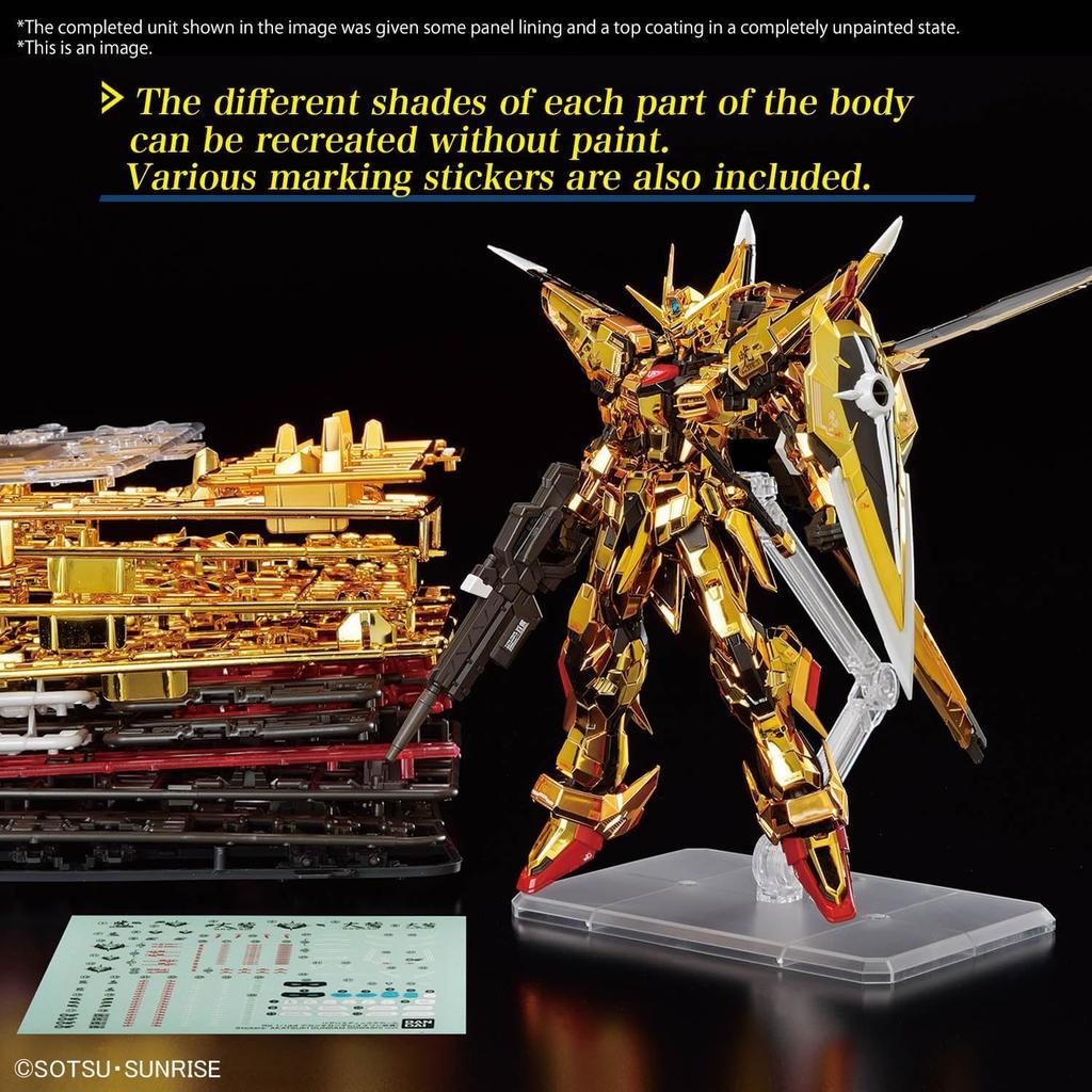RG Mobile Suit Gundam SEED DESTINY Akatsuki Gundam (with eagle) 1/144 scale pre-colored plastic model