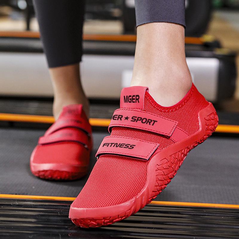 Men's and Women's Breathable Non-Slip Barefoot Training Shoes for Squats, Deadlifts, and Indoor Fitness