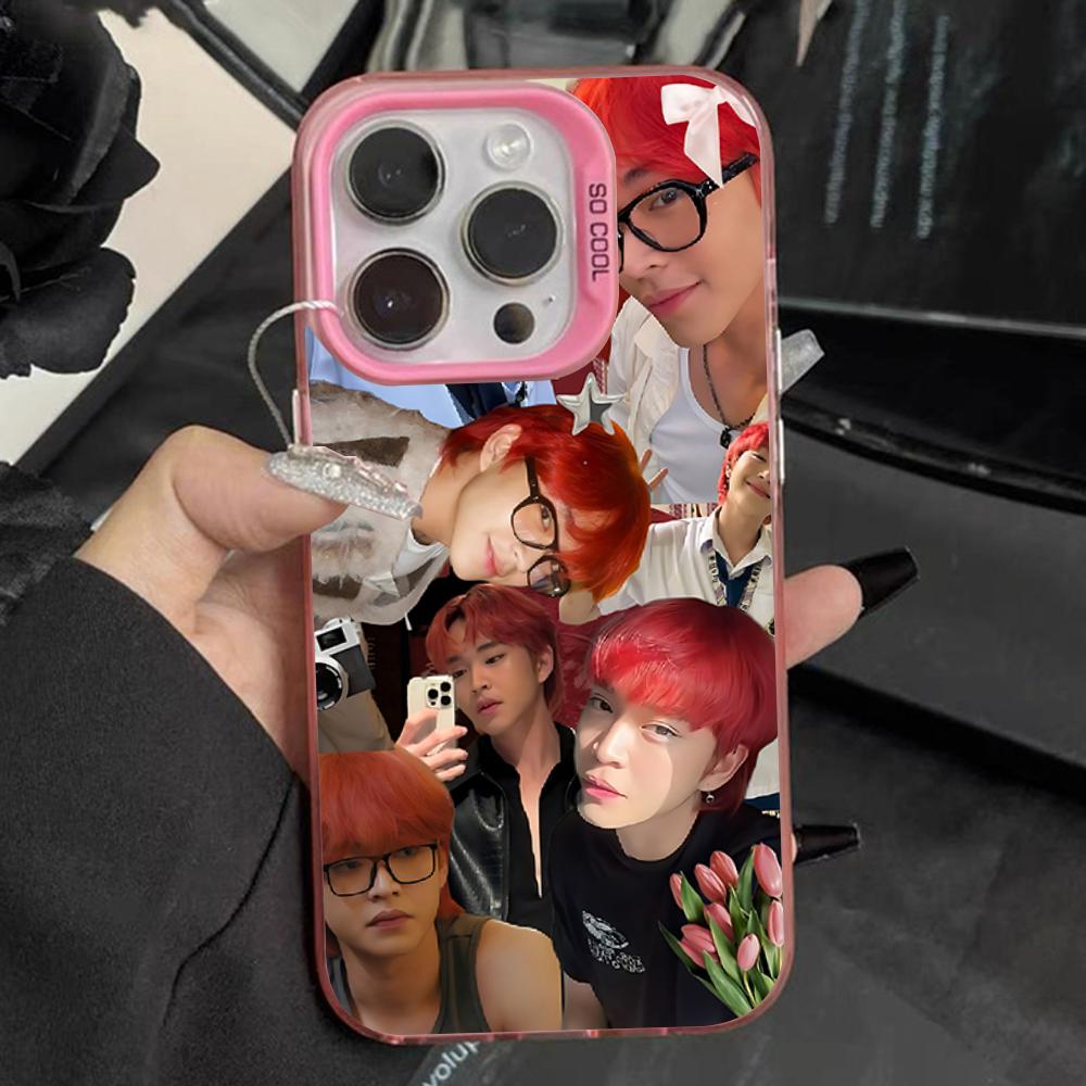 

Rabin Angeles Yuri Phone Case For iPhone 16,15,14,13,12,11,Pro,Max,Plus,Mini,XS,SE Anti Fall Pink Matte Hard Bumper iPhone12