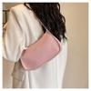 Koreanisches Designer Damen Leder Schultertasche Reißverschluss Handtasche Lässige Tote für Mädchen Tägliche Nutzung Geschenk