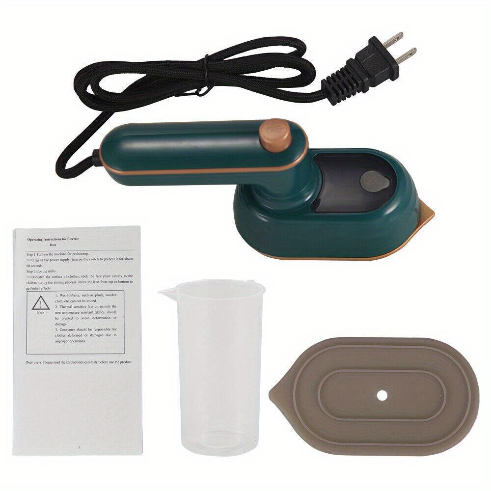 Foldable 180° Rotating Steam Iron Mini Handheld Garment Steamer Portable Electric Iron for Home Travel