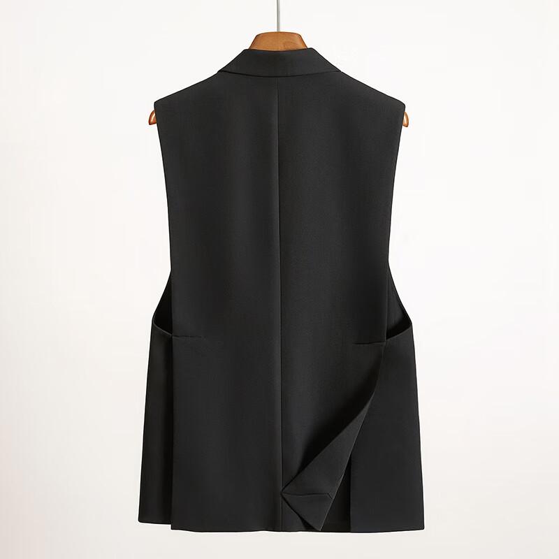 Women's Lapel Single-Button Commuter Vest