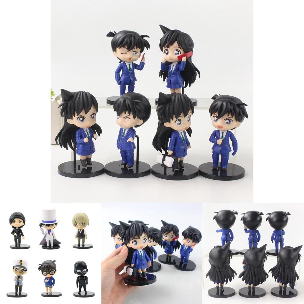 Mini Detective Conan Edogawa Figures Q Version Perfect Home Ornaments Opp Bag Packing