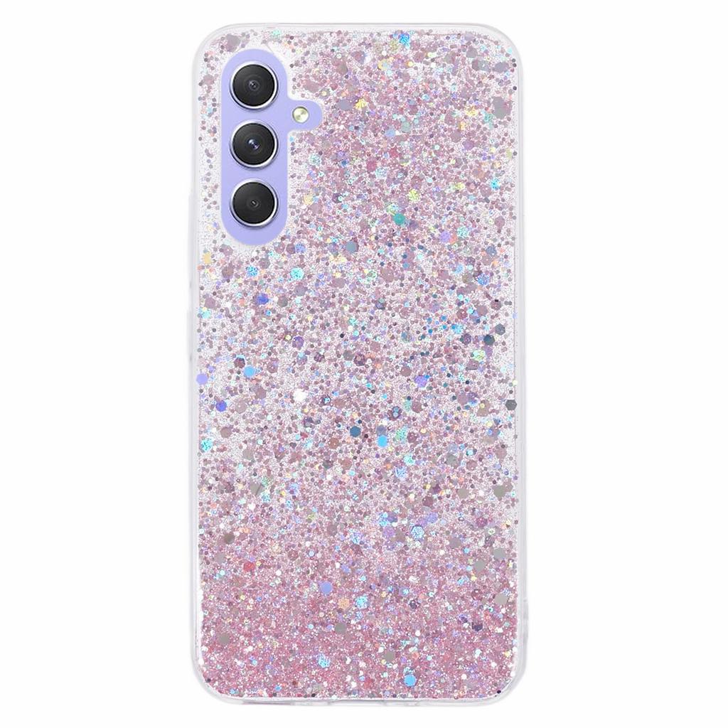 For Samsung Galaxy A54 5G Sequins Glitter Phone Case Soft TPU Back Cover