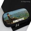 Fortnite Cartoon Multi-Function Pencil Case - Zipper Design, Large Capacity Storage, Multi-Compartment Organizer, Learning Gifts