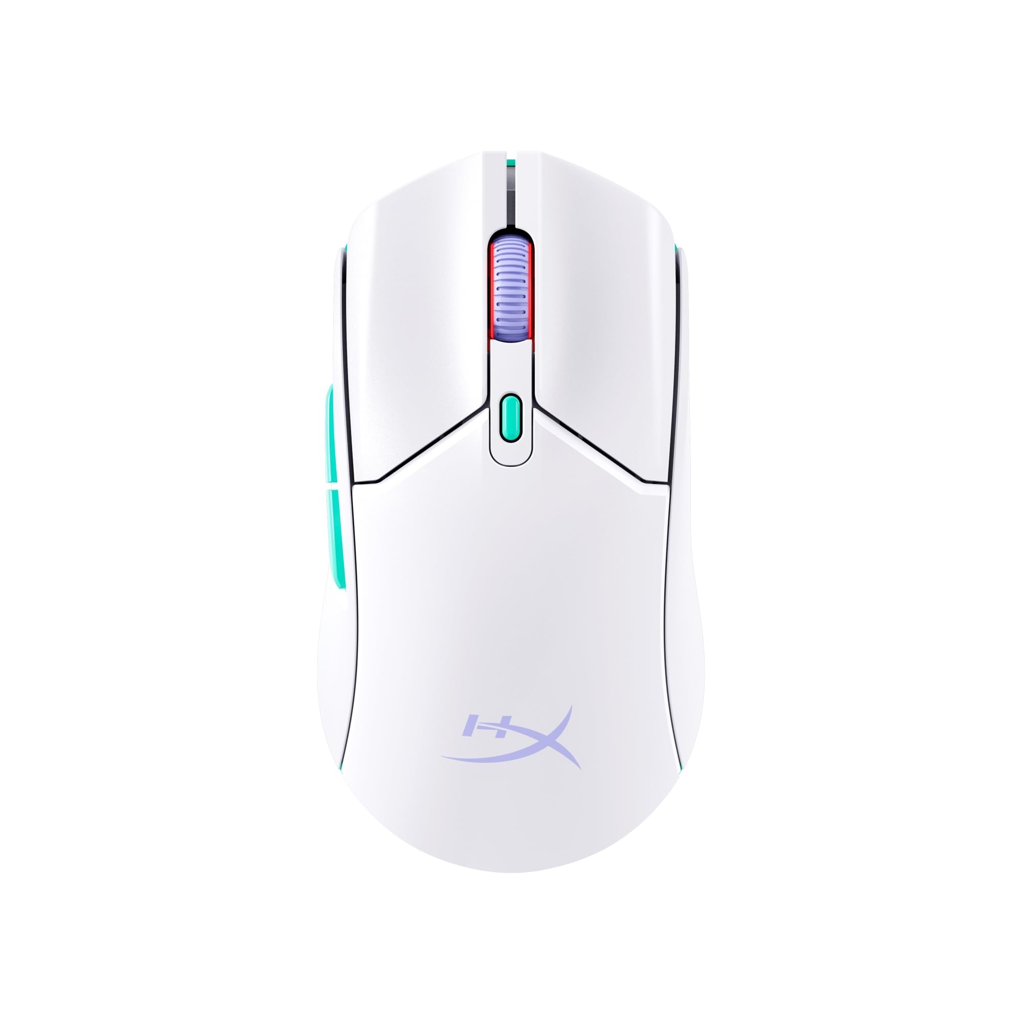 

HyperX Pulsefire Haste 2 Core Wireless Gaming Mouse for Lightweight Battery Dual Wireless HyperX 8R2E7AA PC, 71g, 100-Hour Life, (2.4GHz / Bluetooth), білий
