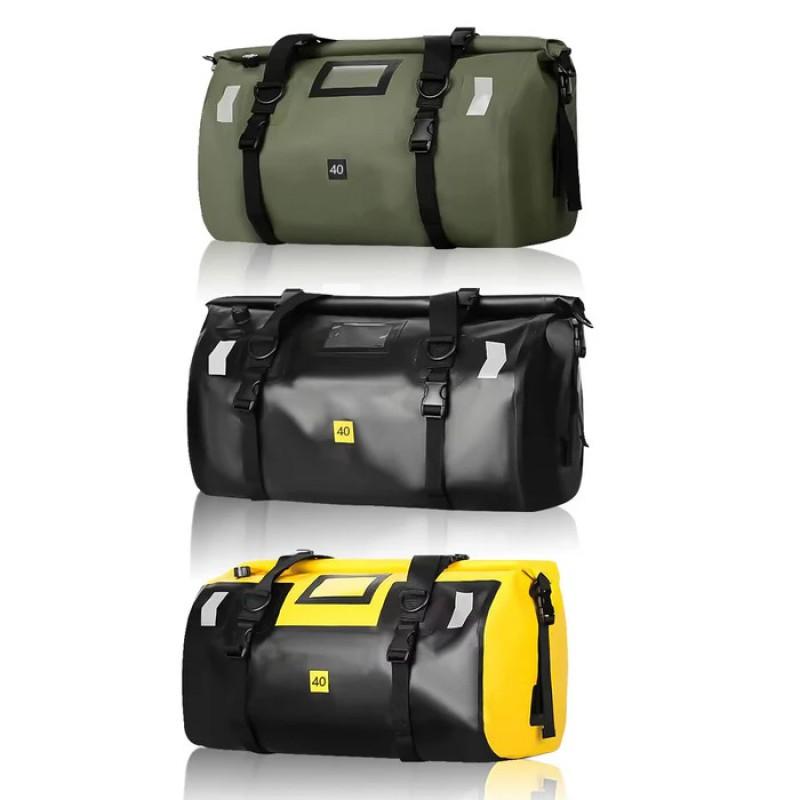 Motorcycle Touring Bag Large Capacity Waterproof Rear Seat Storage Off-Road Adventure Travel