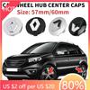 Copricoppe 4 PZ 57mm 60mm Tappo Centrale Ruota Auto Adesivo Logo Tappo Cerchione Emblema Per Renault Megane 2 3 Clio 4 Trafic Captur Emblemi K