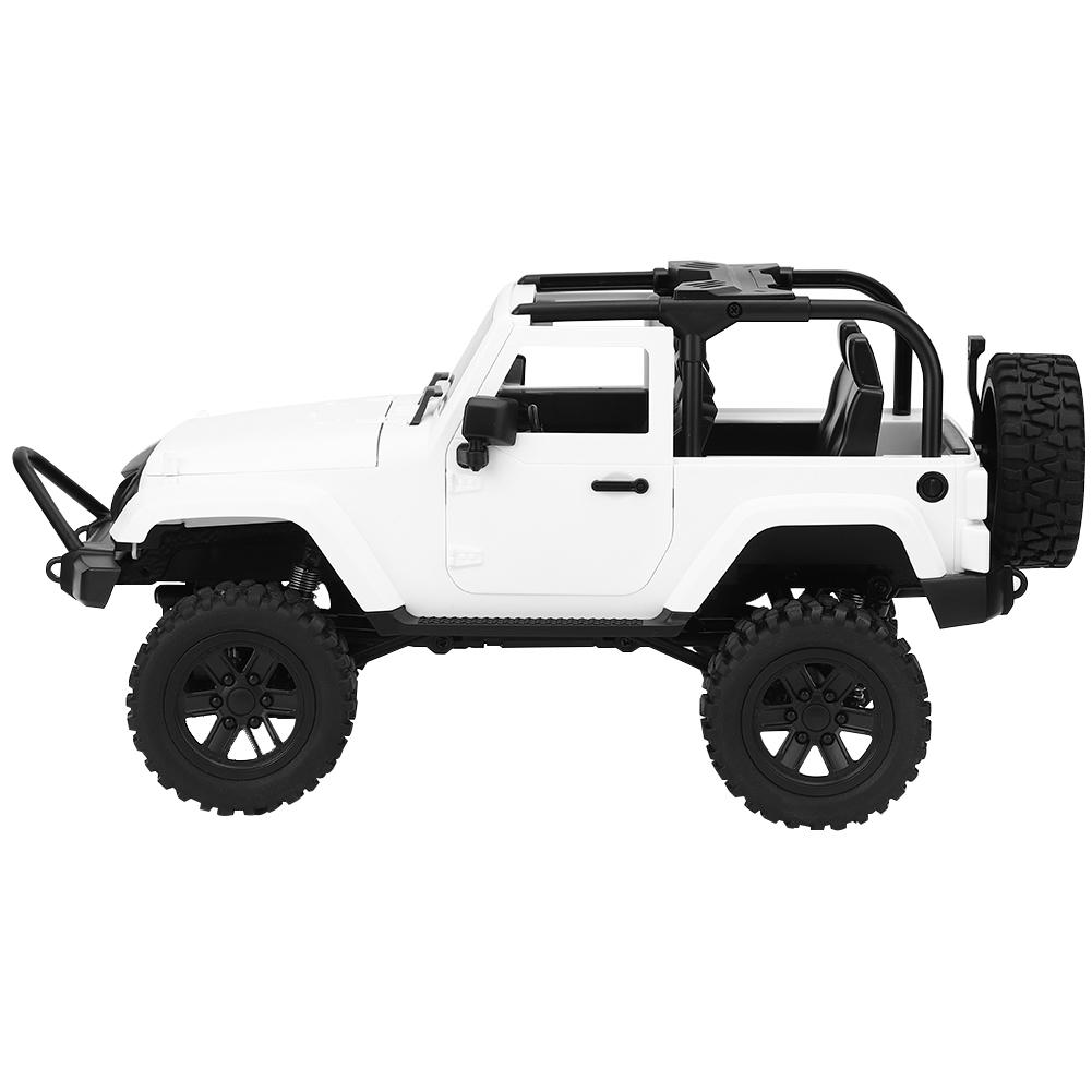 1 14 RC Car Toy FourWheel Drive 2.4GHz Remote Control Children Car Vehicle Toy(White Standard Type)