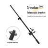 Telescopic Desktop Floor Stand with Adjustable Microphone & Phone Clip for Live Streaming