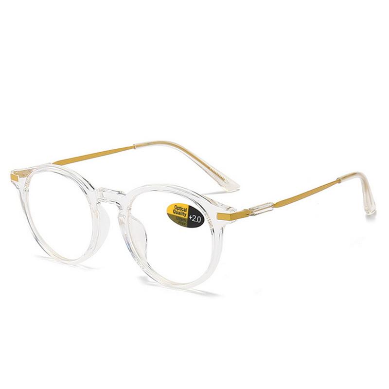

Blue Light Blocking Reading Glasses Unisex Women Men Computer Presbyopia Eyewear Finished Far Sight Glasses Diopter +1.0 To +4.0 4.0 прозорий