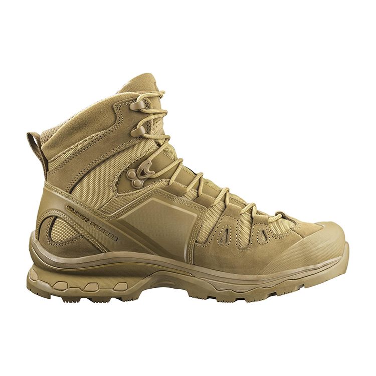 Salomon Quest 4D Forces 2 Fabric Leather Durable High-Top Hiking Shoes Unisex Hiking Shoes 409433