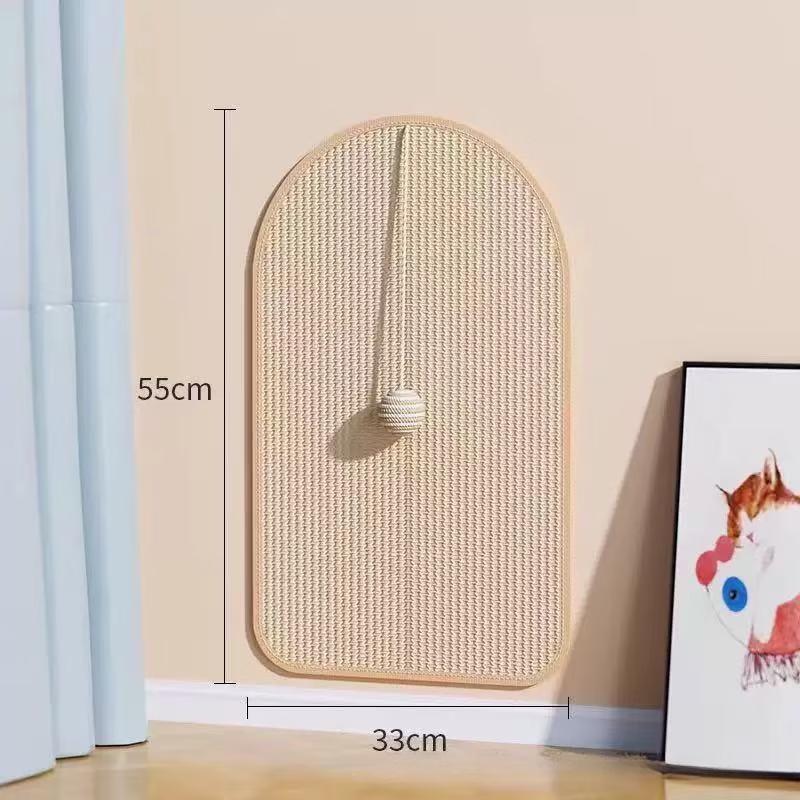 Sisal Cat Scratch Board with Ball Toy