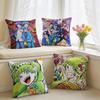 Welcome To DDemon School Cushion Cover Square Short Plush Pillow Case Living Room Sofa Home Decor Funda X