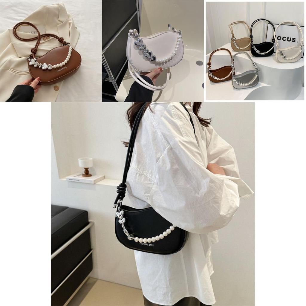 Trendy Fashion Design Single Shoulder Crossbody Bag Simple Stylish 2024 Spring Large Capacity Crossbody Bag
