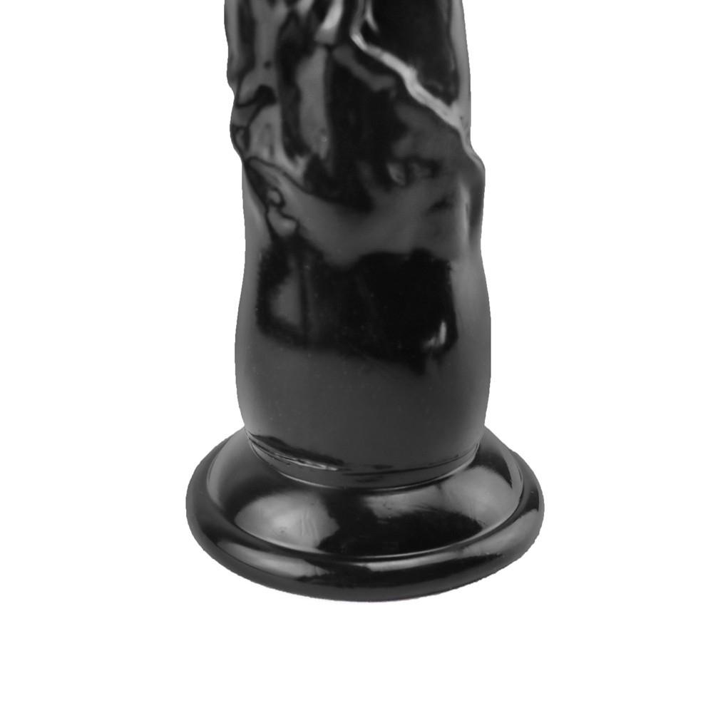 Black Wearable Realistic Soft Dildo Penis Cheap Small Anal Dildo Suction Cup Masturbators Butt Plug Toys for Women
