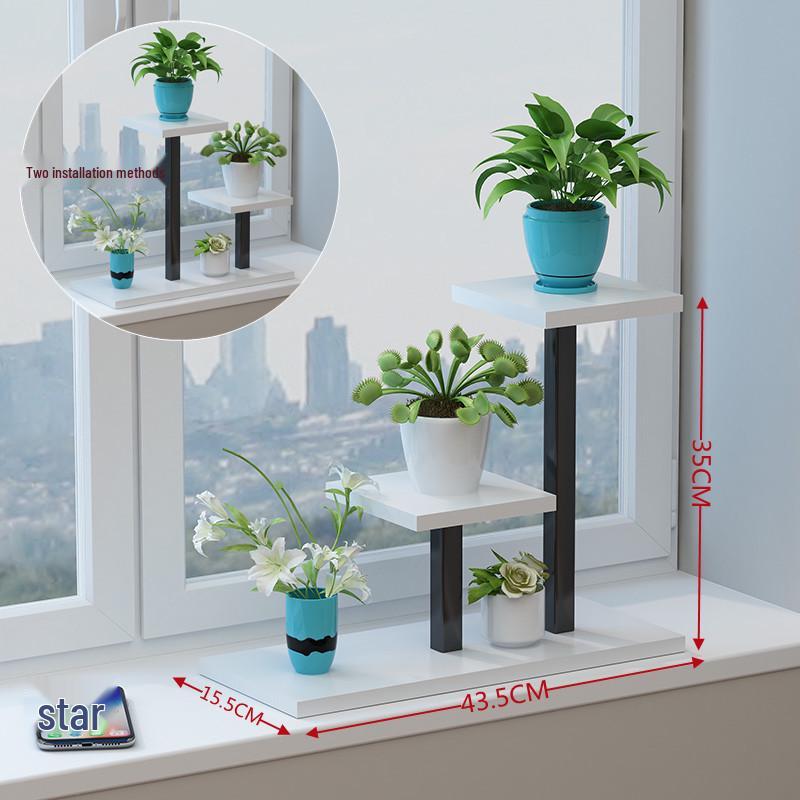 

Многоярусная кованая подставка для цветов для гостиной и балкона