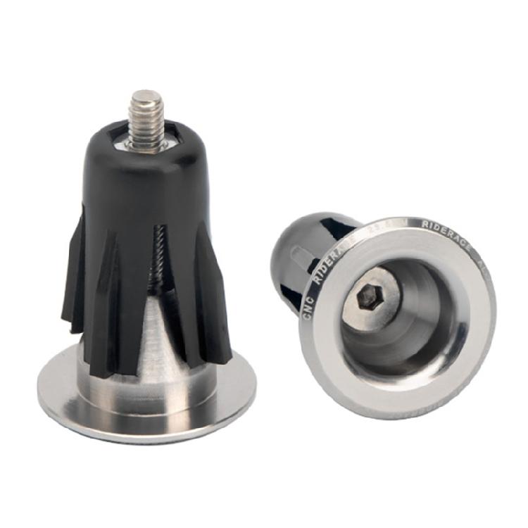 2 Pcs Aluminum Alloy Bike Handlebar End Plugs Bicycles Grip Handle Bar End Cap