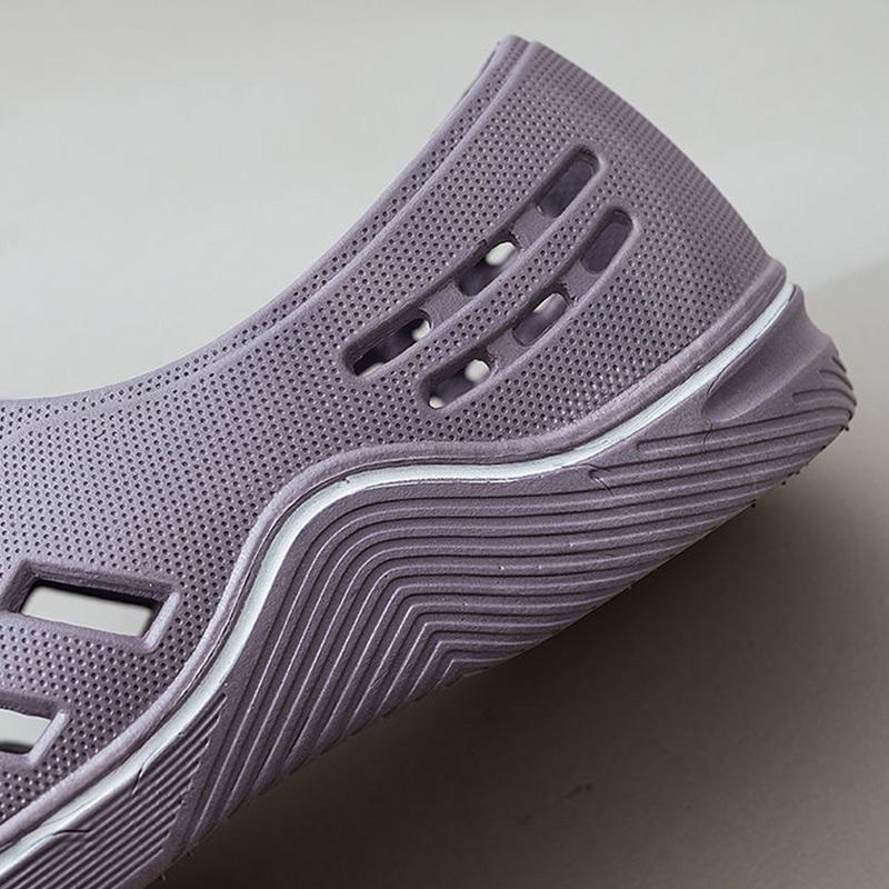 Buty z dziurkami Męskie Letnie Antypoślizgowe Buty Robocze Codzienne Sandały Studenckie Oddychające Baotou Buty na Plażę Spływy Kajakowe