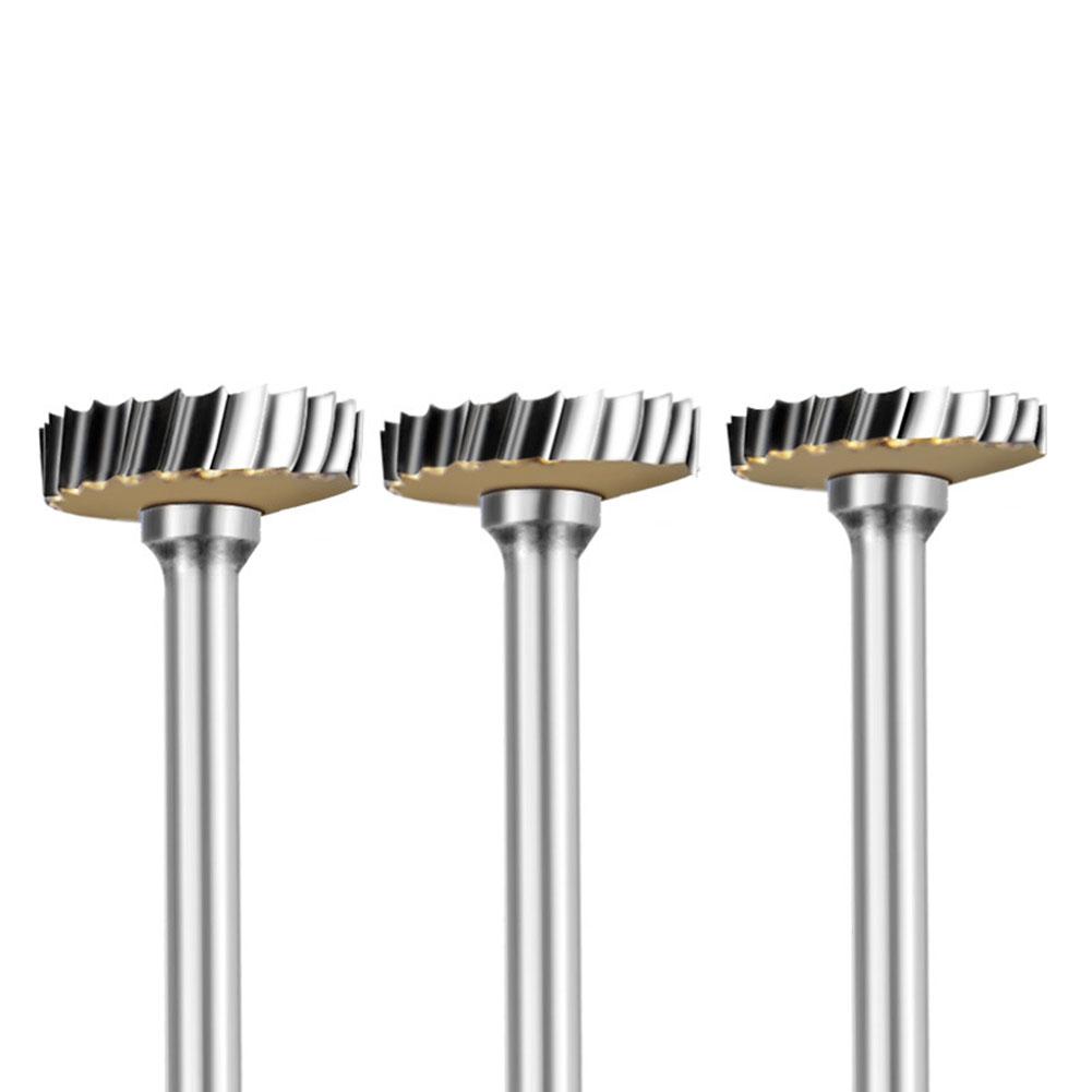 Geeignet für Steinbearbeitung, Gravur, Rotationswerkzeug, Metallschneider, 12 mm Kopfdurchmesser, silberfarben