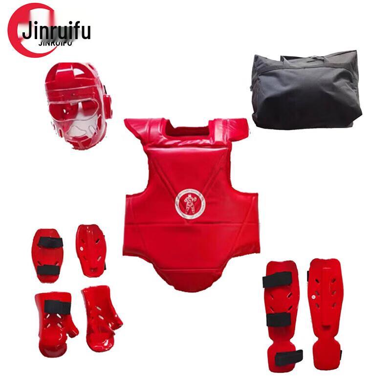JinRuiFu Red Man Training Protector