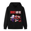 Kinder Kapuzenpullover Spidey und seine erstaunlichen Freunde Cartoon Superheld Kunstdruck Pullover Herbst Winter Freizeit Sportbekleidung für Kinder Tägliche Nutzung