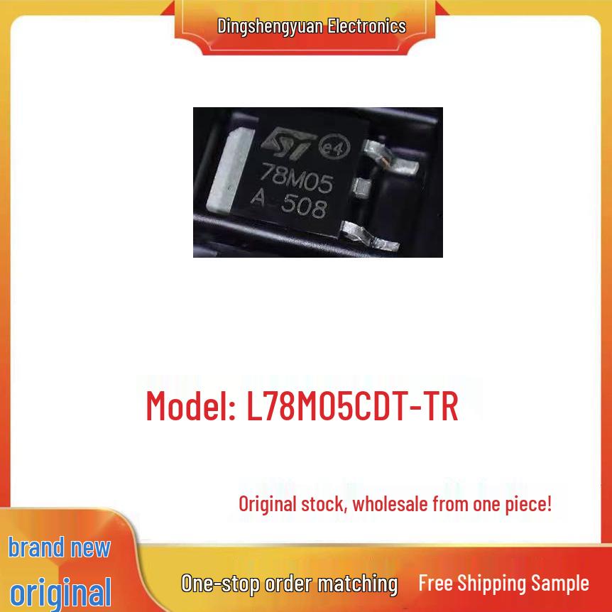 

New Original L78M05CDT-TR Voltage Regulator IC SMD TO-252 Chip